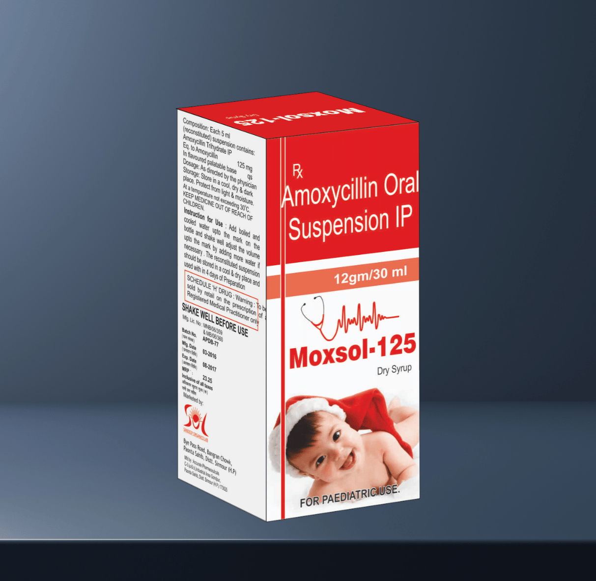 Moxsol 125 Dry Syrup